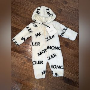 Moncler Baby Sherpa Romper